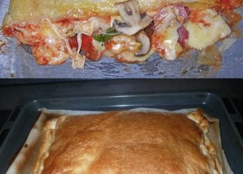 Calzone-mit-Blätterteig, Schmecken einfach Gigantisch