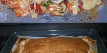 Calzone-mit-Blätterteig, Schmecken einfach Gigantisch
