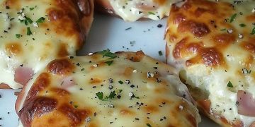 PIKANTE PARTYBRÖTCHEN MIT CREME FRAICHE