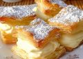 Vanillecremepudding Im Blätterteig Rezept