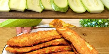 Gebackene Zucchini-Parmesan-Chips
