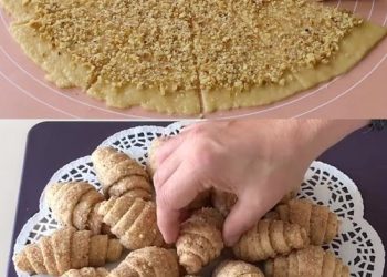 Haselnuss Hörnchen schmeckt hervorragend und wird dich begeistern