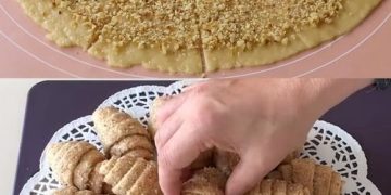 Haselnuss Hörnchen schmeckt hervorragend und wird dich begeistern