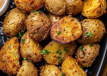 Knuspriger Snack: Diese Kartoffelhälften Aus Dem Ofen Sind Ein Internethit!