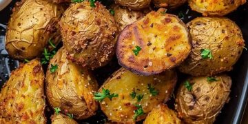 Knuspriger Snack: Diese Kartoffelhälften Aus Dem Ofen Sind Ein Internethit!