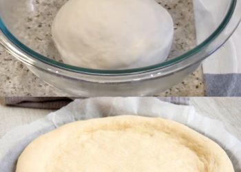 Der beste Pizzateig, super schnell fertig