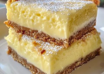 Vanillepudding-Cremeschnitten