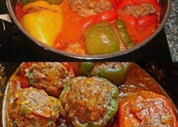 Gefüllte Paprika nach Carstens Art