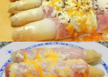 Spargel aus dem Ofen