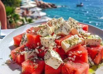 FETA-WASSERMELONEN-SALAT
