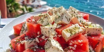 FETA-WASSERMELONEN-SALAT