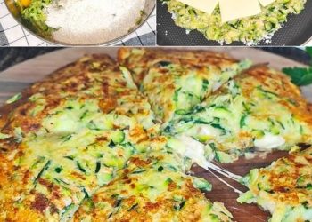 Zucchini Pizza, besser als Pizza einfaches und günstiges Rezept!
