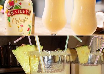 Boahh wie der schmeckt! – Baileys Pina Colada Bowle, macht lust auf mehr 