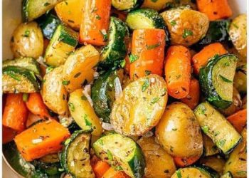 Kartoffel Zucchini Pfanne ideales Sommergericht