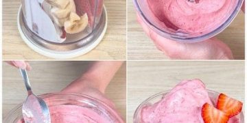 Erdbeerdessert mit schnelle Zubereitung hammerlecker