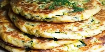 Zucchini Pfannkuchen
