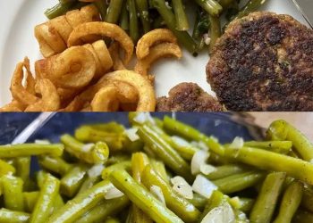 Bohnensalat, konnte ich standig essen