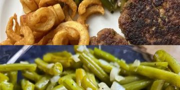 Bohnensalat, konnte ich standig essen