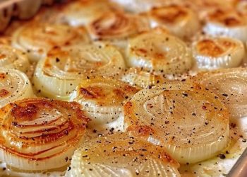 Geröstete Parmesan-Rahmmwiebeln