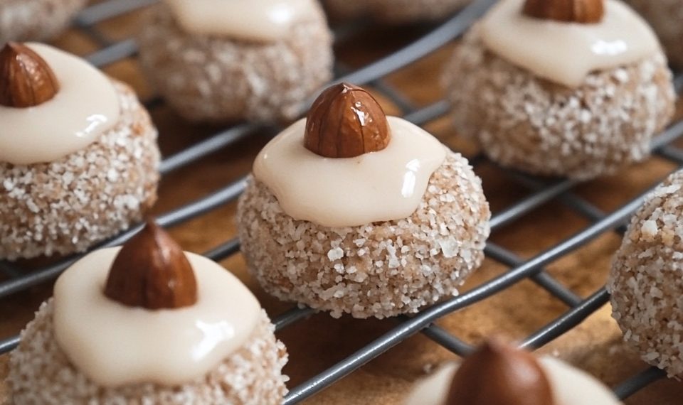 Wunderbare Nussbällchen, die superschnell gehen