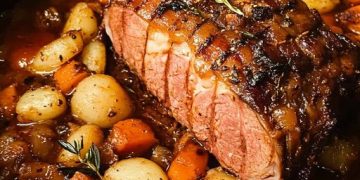 Schweinebraten, resche Kruste, leckere Soße