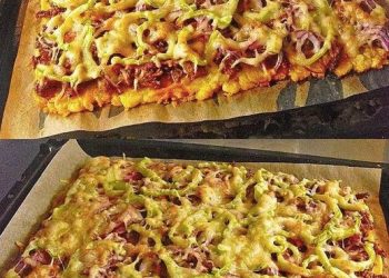 Kartoffelpizza mit Hackfleisch, Ein Tolles Gericht