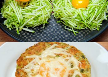 Pikante Zucchini-Pfannkuchen