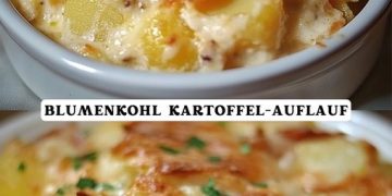 BLUMENKOHL KARTOFFEL-AUFLAUF