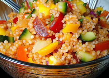 Couscous-Salat, lecker würzig