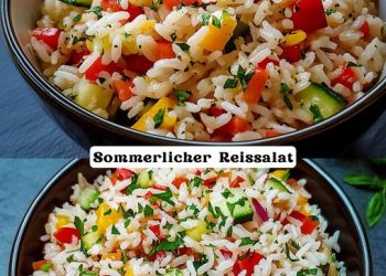 Sommerlicher Reissalat