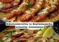 Schnitzelstreifen in Senfsahnesoße, schnelles Abendessen