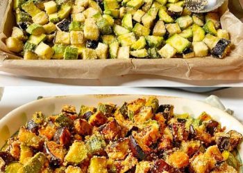 Gebackene Auberginen und Zucchini: das Rezept für eine knusprige und unwiderstehliche Beilage