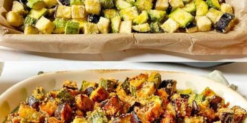 Gebackene Auberginen und Zucchini: das Rezept für eine knusprige und unwiderstehliche Beilage
