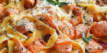 Tagliatelle al Salmone