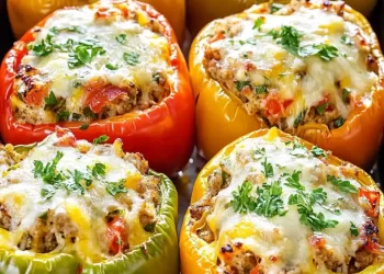 Gefüllte Paprika nach Carstens Art