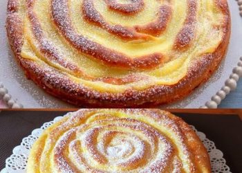 Es schmilzt einfach im Mund, Fantastischer Apfelkuchen mit Pudding