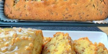 Nusskuchen in 10 Minuten backe ich 1x pro Woche