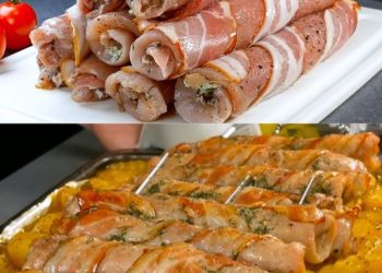 Das ist sowas von leckeeeeer, Schweinefleischröllchen: