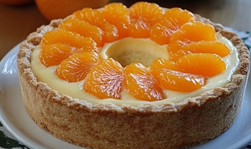 Schmand-Pudding-Mandarinen-Torte