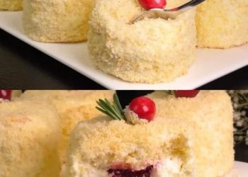 Auf der Zunge schmelzendes Kirschcreme-Genuss