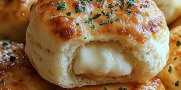 Pillsbury Keks Knoblauch-Butter Käsebomben