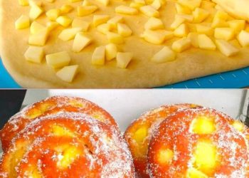 Jedes stück schmilzt im Mund,Apfelschnecken mit Zimtzucker wie aus der Bäckerei