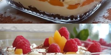 Käse Sahne Dessert, Zum reinlegen lecker