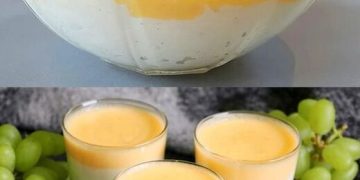 Tolles Dessert zu Weihnachten, Welfenspeise, die Königin unter den Nachtischen 