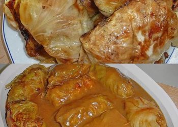 Mir läuft das Wasser im Mund Omas Kohlrouladen mit 1 Kopf Weißkohl