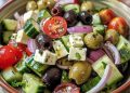 Griechische Salat bereite ich immer wieder!