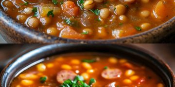  Linsensuppe nach Rezept von Oma 2.0 – Ein klassischer Genuss mit einem modernen Twist! 