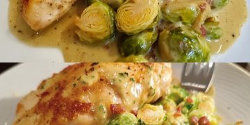  Hähnchenbrust mit Rosenkohl in Senfsoße – Herzhaft und lecker! 