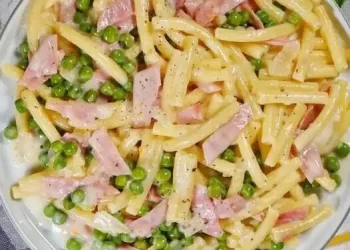 Makkaroni mit Schinken