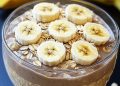 Das beste Hafer-Bananen-Dessert! Kalorienarmes Dessert in 5 Minuten!